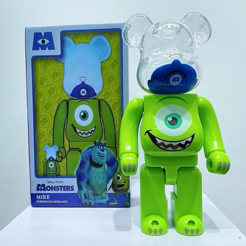 ベアブリックディズニーモンスターズインクマイク400% フィギュア