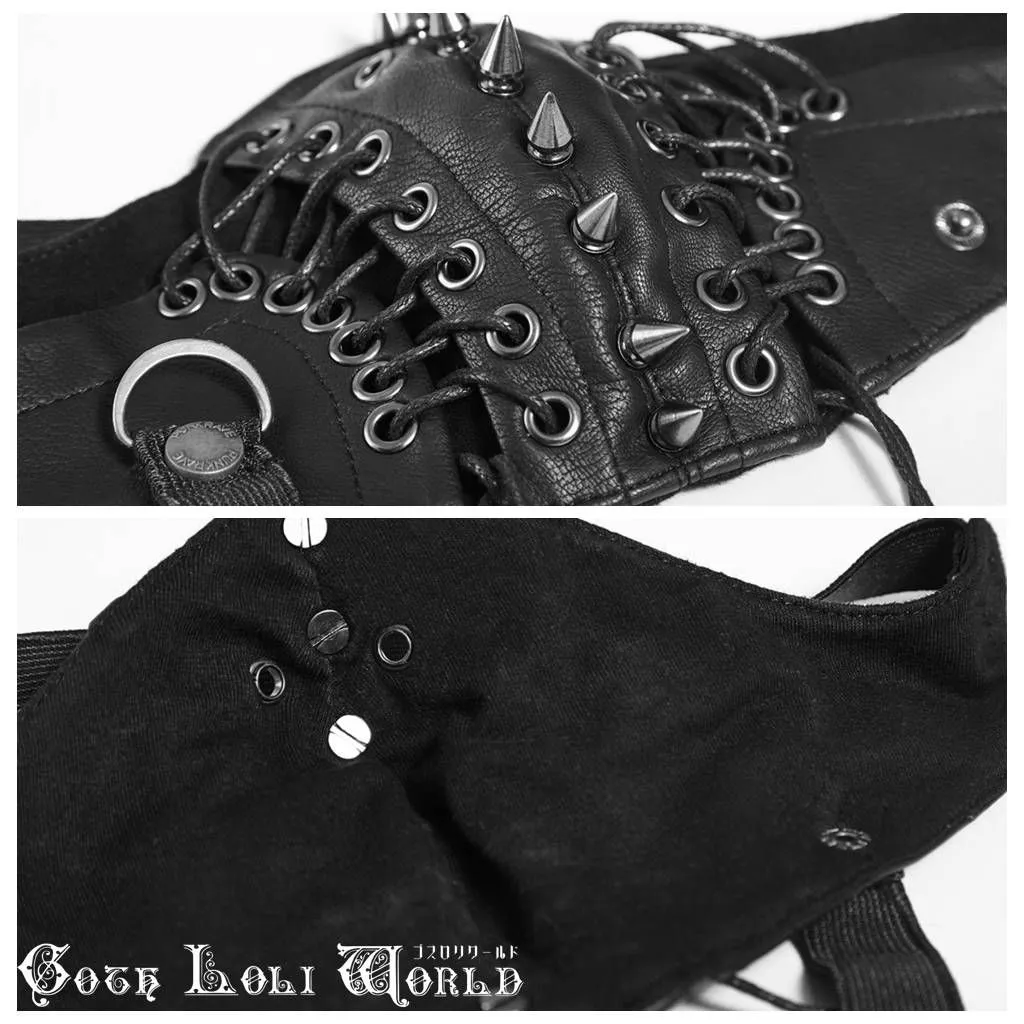 鋲　棘　マスク　ゴス　パンク 鋲 棘 マスク ゴス パンク 楽天市場】当日発送 即納 S-182-BK パンク