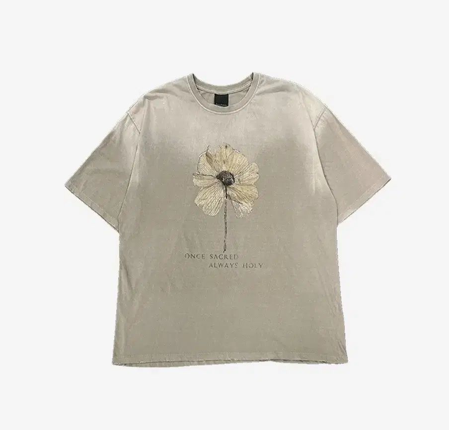 2 Undermycar アンダーマイカー 一度 怖い ヴィンテージ Tシャツ オートミール
