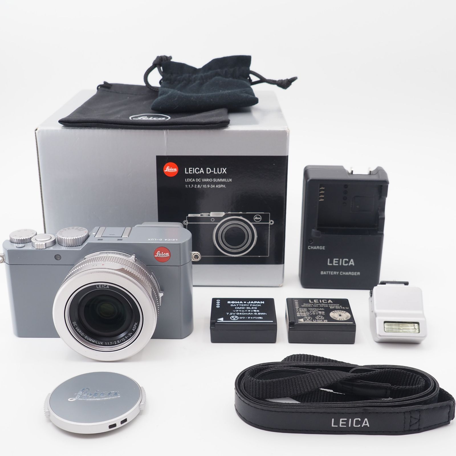 102269☆ほぼ新☆leica D-LUX Typ109 ソリッドグレー - メルカリ