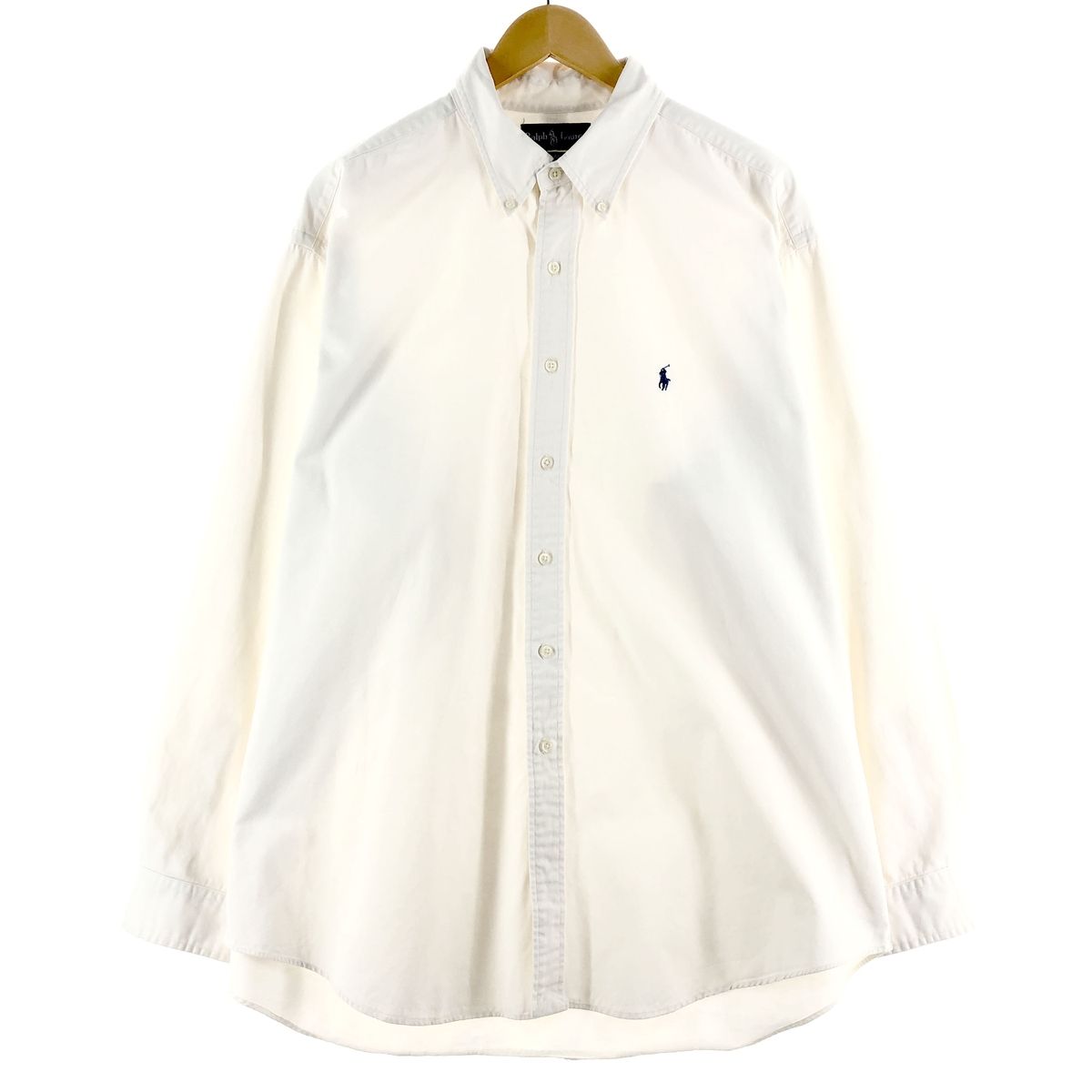 古着 ラルフローレン Ralph Lauren BLAKE 長袖 ボタンダウンシャツ メンズXL/eaa370807