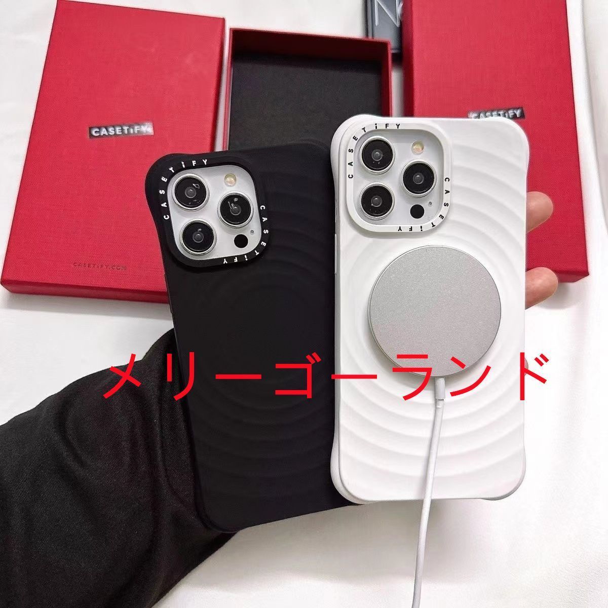 新品 CASETiFY MagSafe対応 ケースティファイ スマホケース
