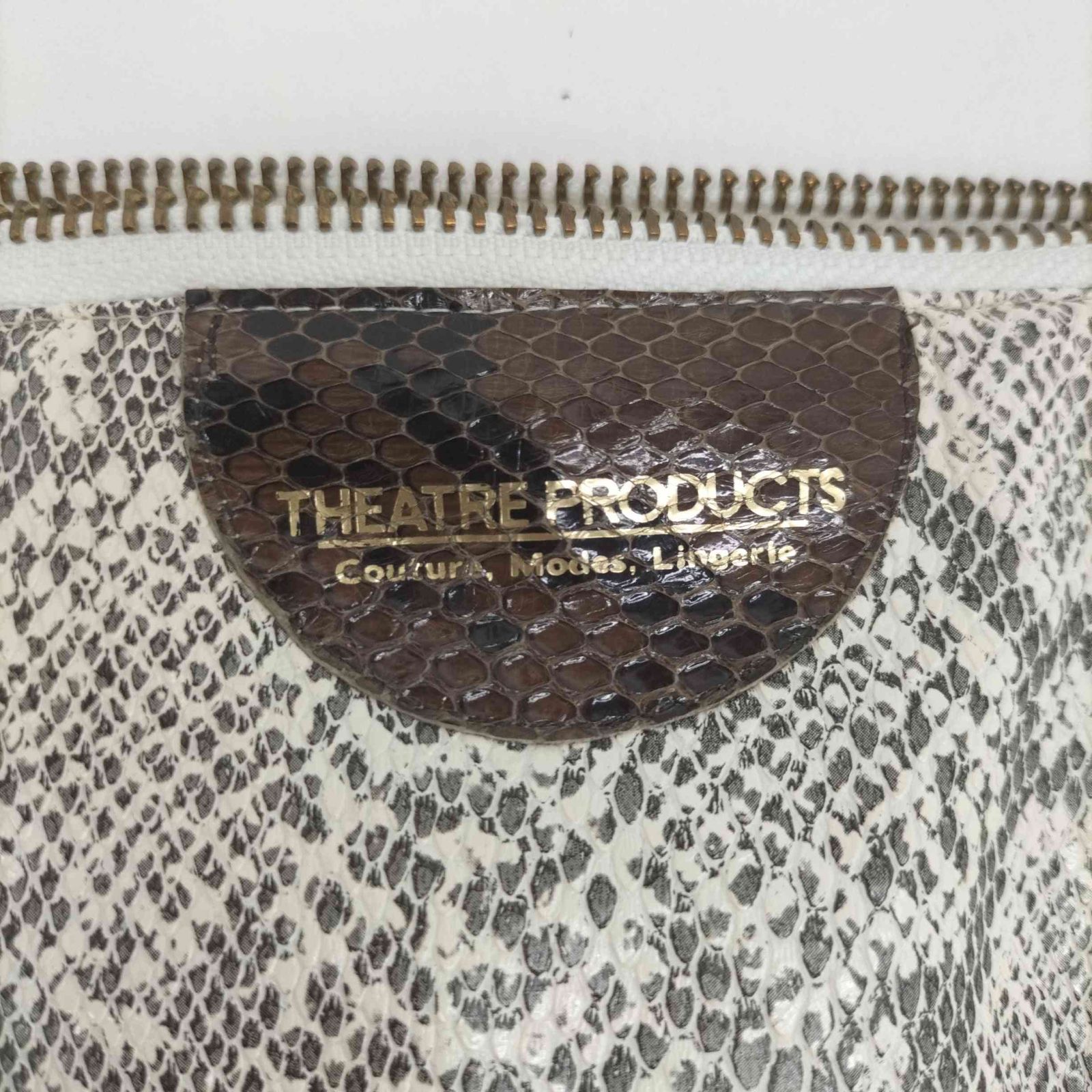 シアタープロダクツ THEATRE PRODUCTS フェイクパイソン クラッチ 