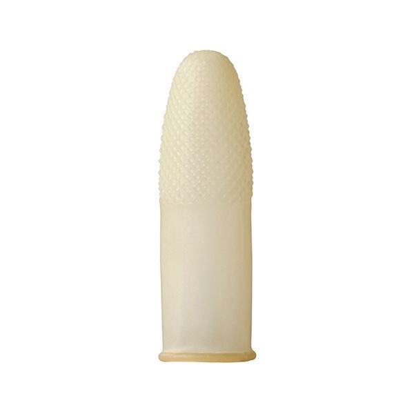 （まとめ） TANOSEE 指サック（ラテックス）大 1パック（10個） 【×3