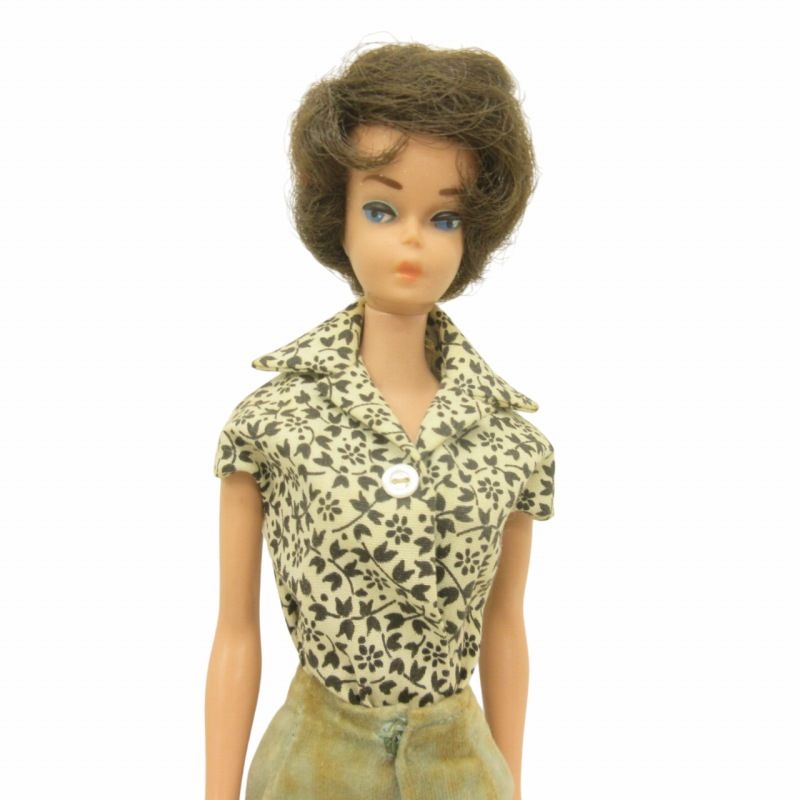 other - 1962年製 当時物 バービー マテル社 初期 着せ替え人形 ビンテージ 1962年製 当時物 バービー マテル社 初期 着せ替え人形