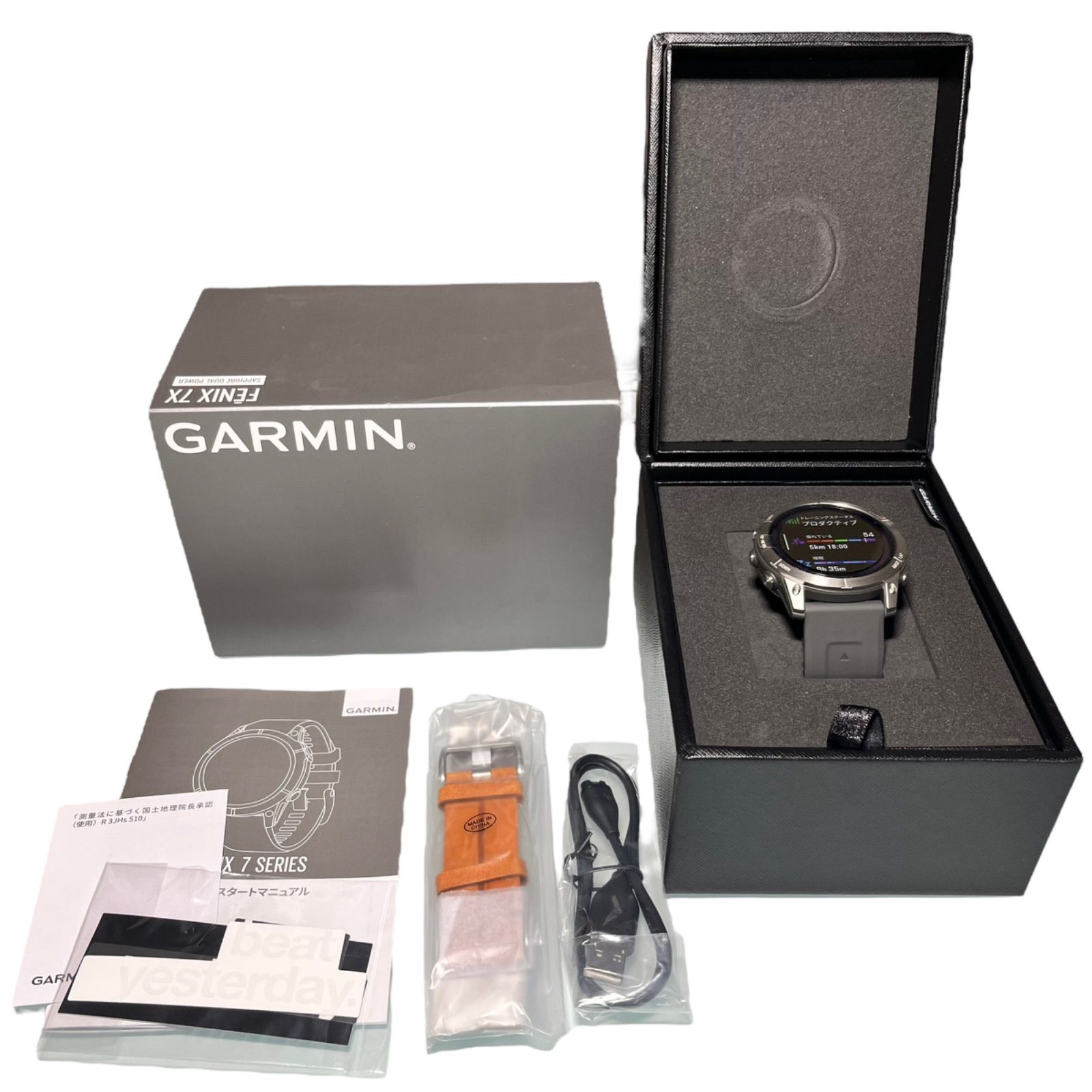 新品未使用】スマートウォッチ GARMIN(ガーミン) fenix 7X Sapphire