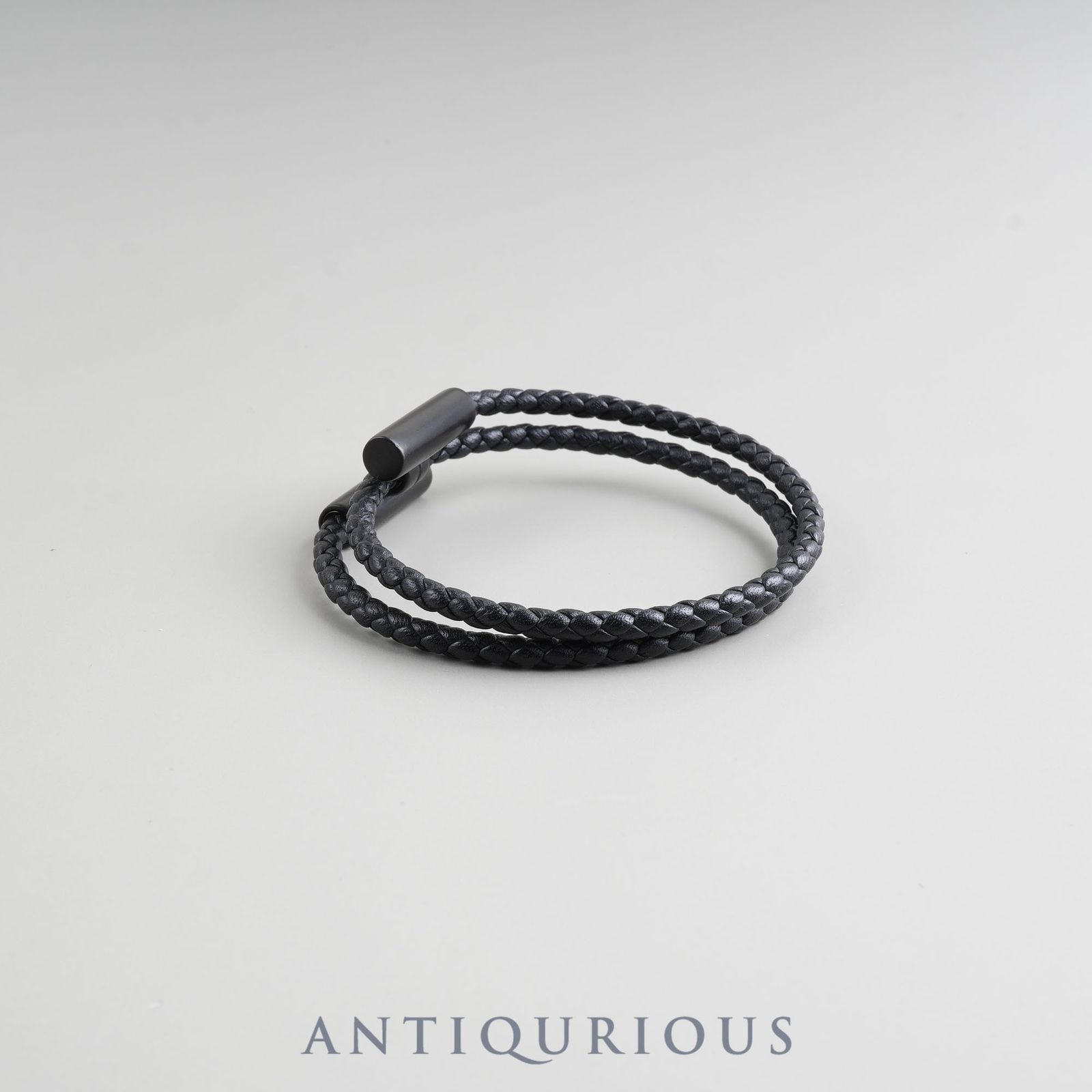 HERMES エルメス　ブレスレット　トゥルニトレッセ　ブラック　箱袋付き エルメス ブレスレット トゥルニ トレッセ レザー 箱 袋 | 東京