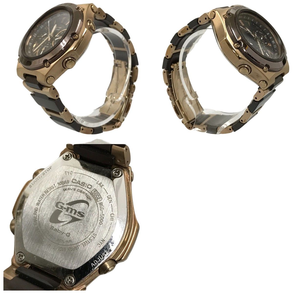 CASIO カシオ Baby-G G-ms Octra 電波ソーラー 本体のみ MSG