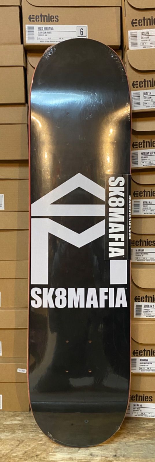 SM HOUSE LOGO BLACK 7.5 SK8 Mafia Deck マフィア デッキ - SOLE SURF