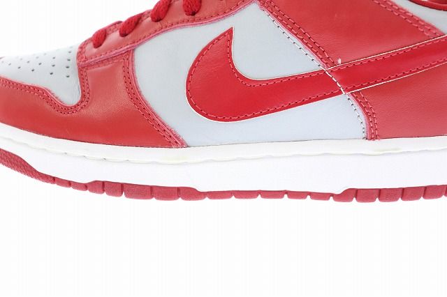 ナイキ NIKE DUNK LOW SILVER/VARSITY RED 1999年モデル ダンク ロー バーシティ レッド スニーカー  630358-061 27 赤 灰 レッド グレー ブランド古着ベクトル 中古 ▲■ 220521/107