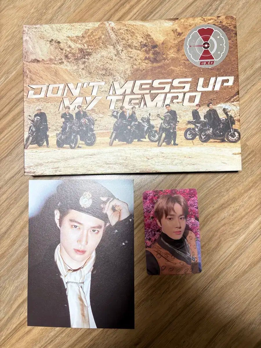 EXO(エクソ) テンポ アルバム スホ(SUHO・ジュンミョン) トレカ