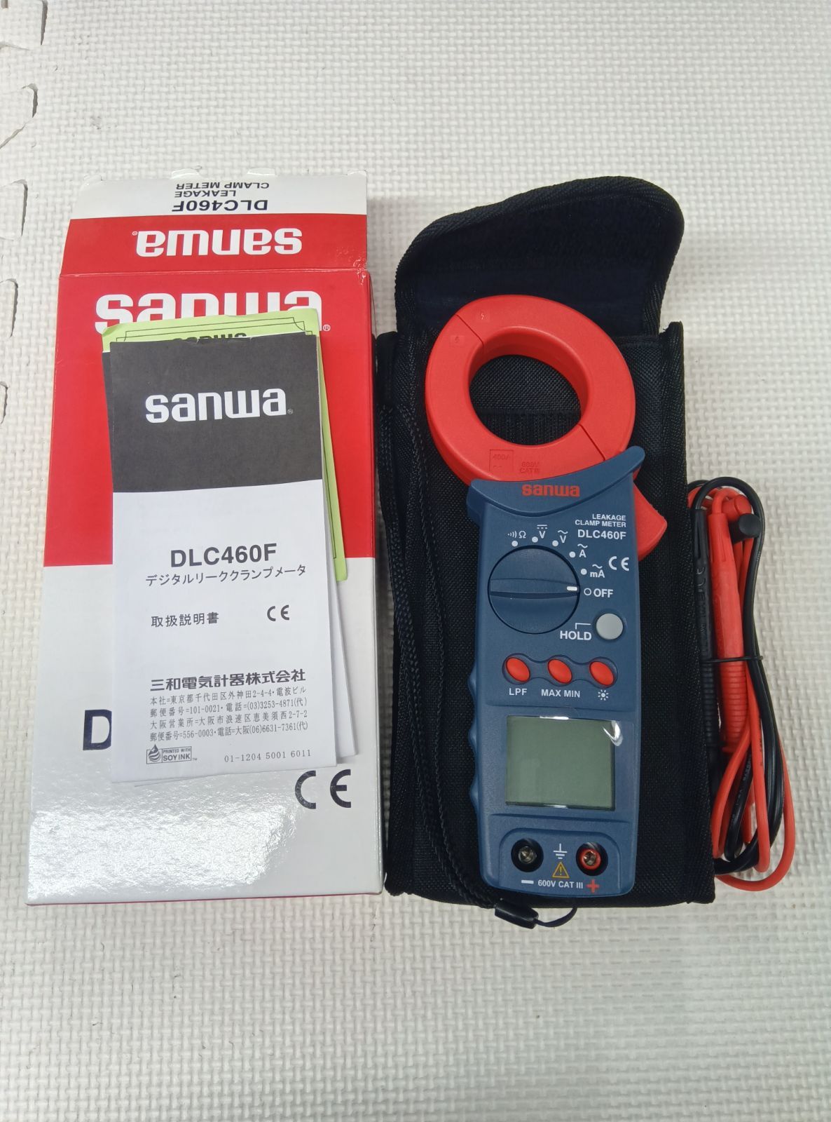 未使用品 三和 リーククランプメーター DLC460F 未使用品 三和 リーククランプメーター DLC460F
