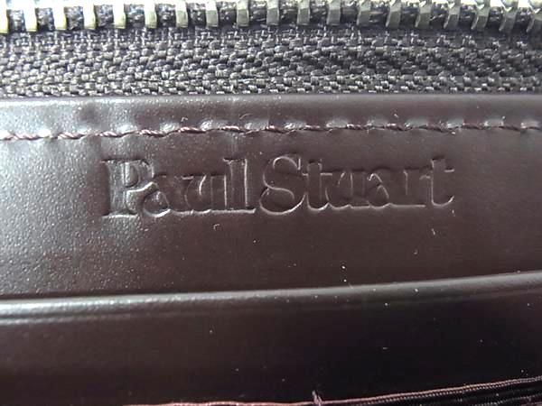 □新品□未使用□ Paul Stuart ポールスチュアート レザー ラウンド