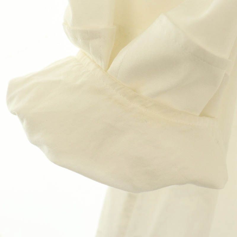 ラドロー LUDLOW cymbal シンバル ブラウス パフスリーブ Free 白 /MI