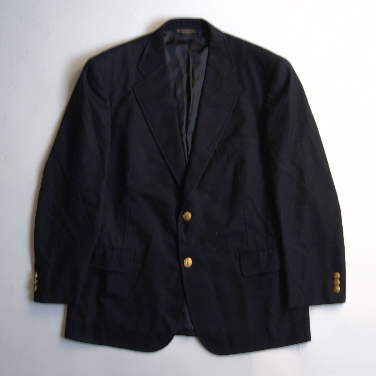 最 品 BROOKS BROTHERS テーラードジャケット |紺ブレ 40SHT 金牡丹 ブルックスブラザーズ ブレザー 25090465