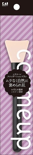 まとめ買い-12点セット ＨＣ３７６３ ｃｏｓｍｅｕｐ シリコーンファンデーションブラシ 貝印 メイク