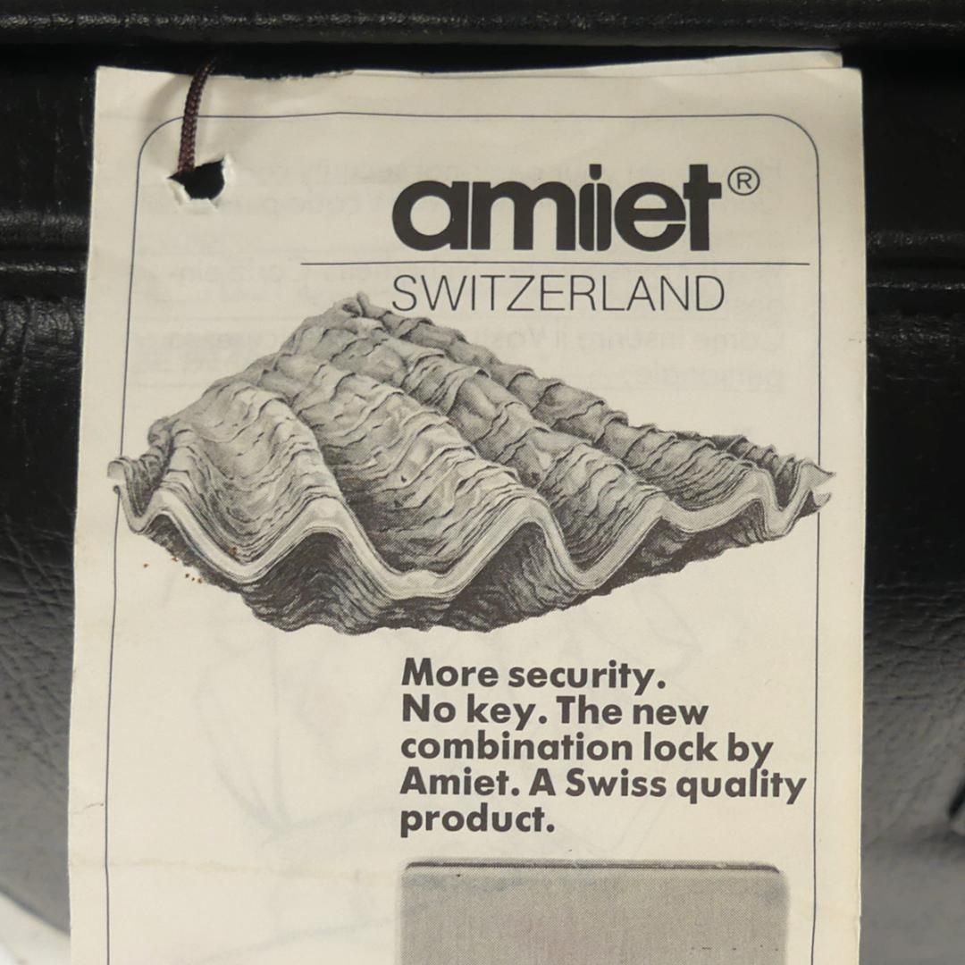 amiet ダレスバッグ 本革 ビジネスバッグ メンズ レザー 黒