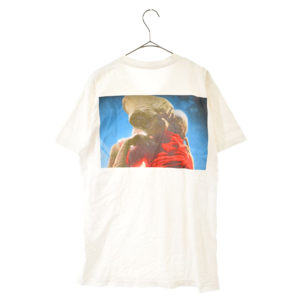 SUPREME (シュプリーム) 15AW E.T. Tee ETバックプリントクルーネック半袖Tシャツ ホワイト - メルカリ