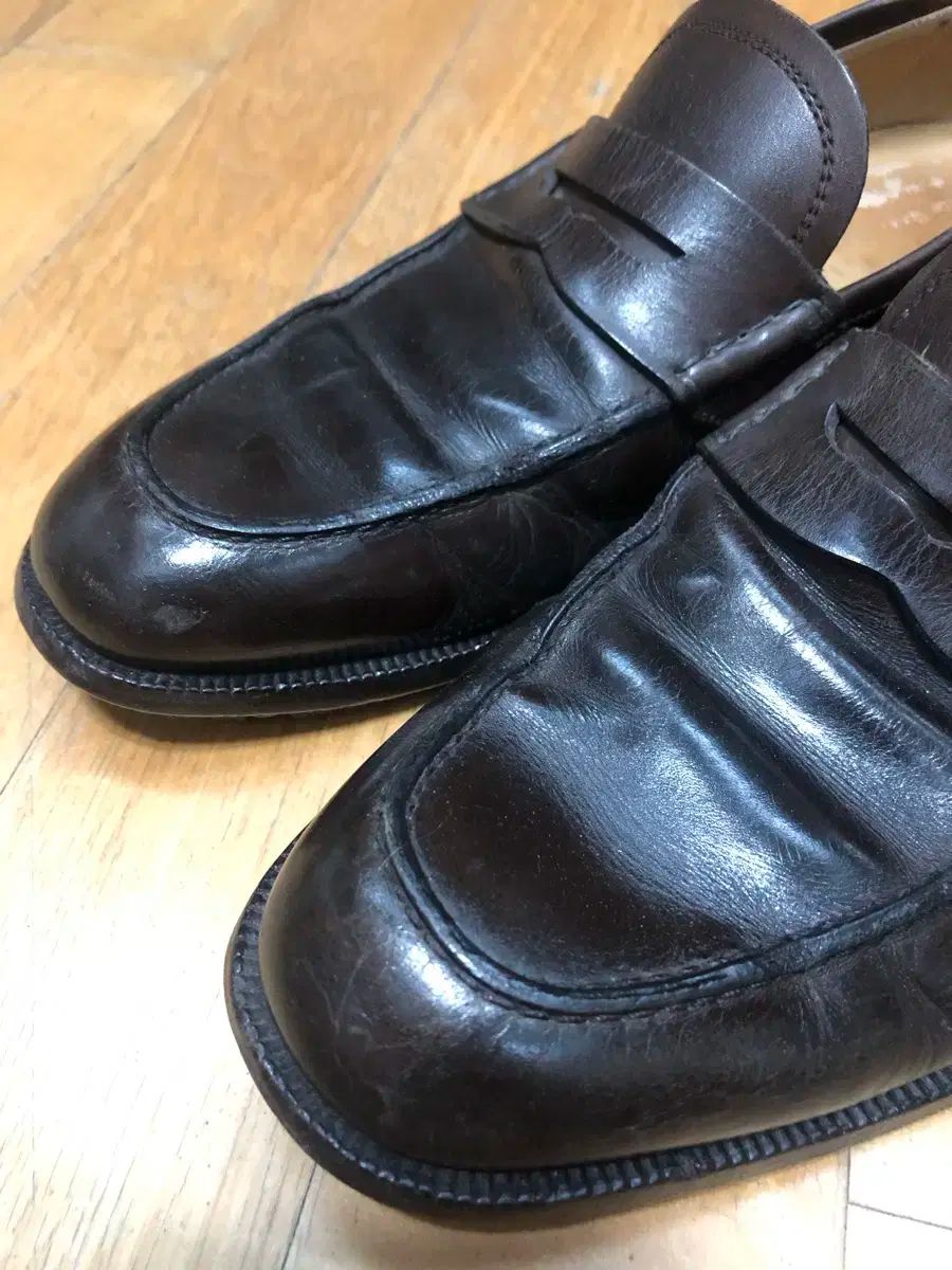 ペニーローファー ブラウン