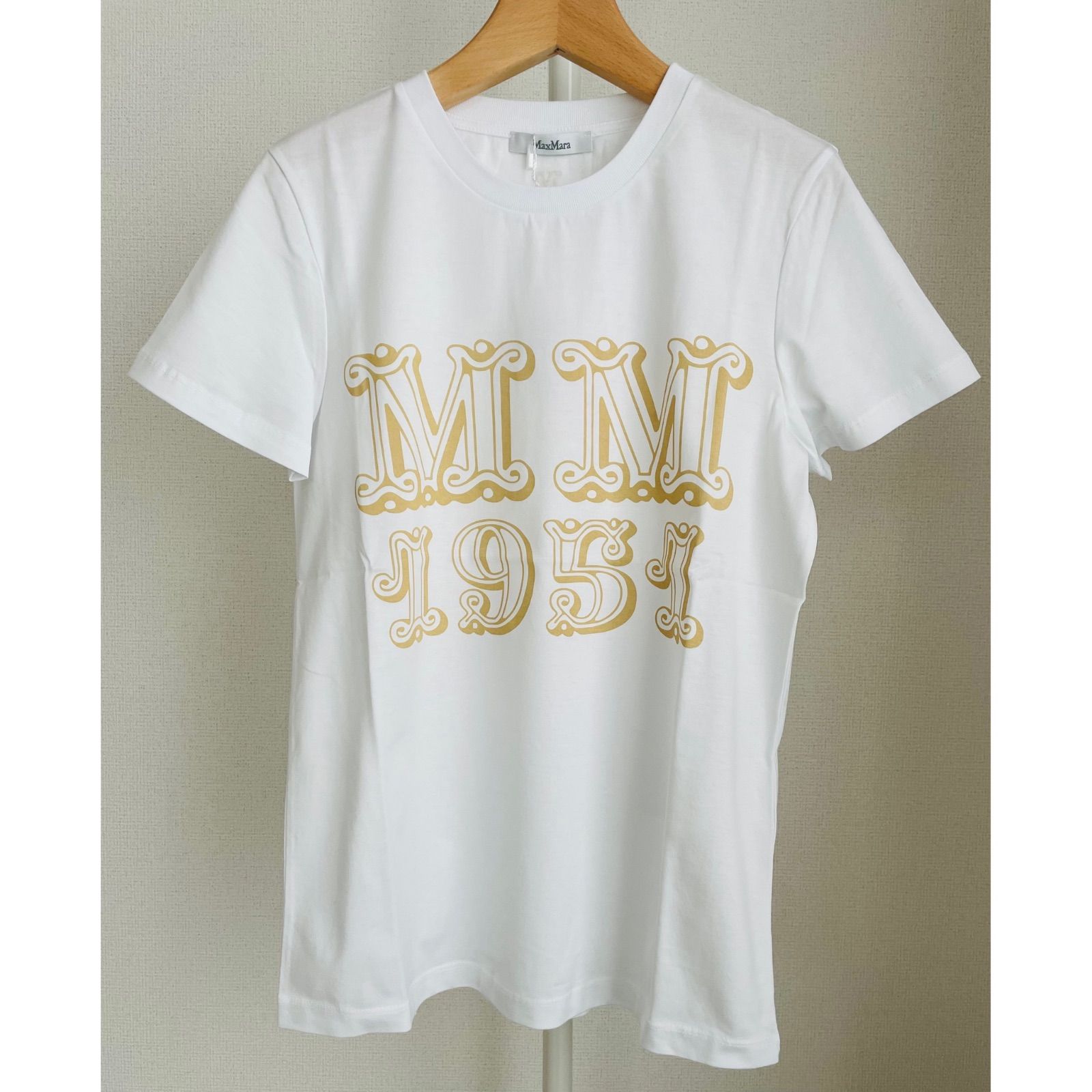 MAX MARA】マックスマーラ プリントロゴ Tシャツ MM 1951 - csihealth.net