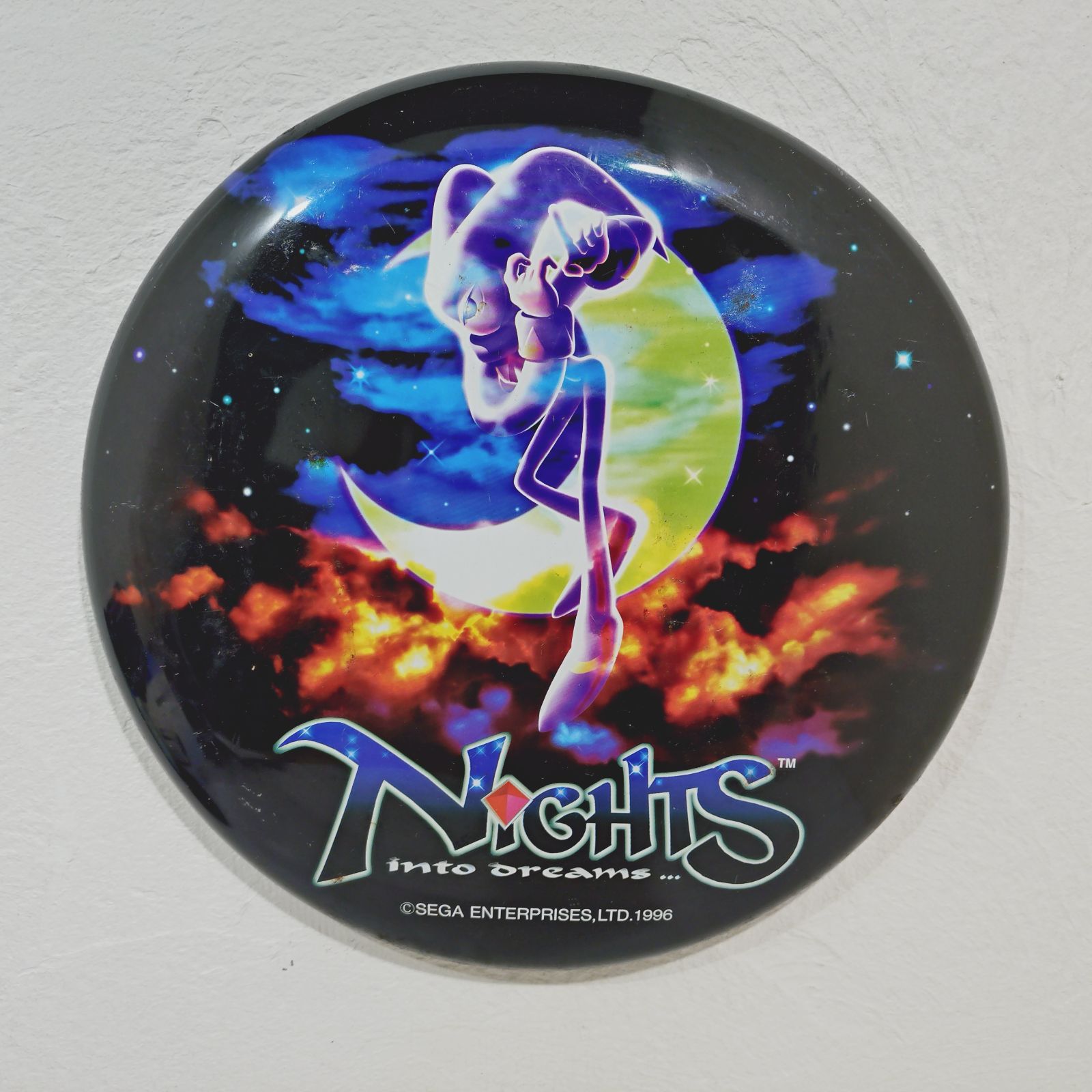 【未使用】セガ　非売品　ナイツ　ウォールプレート　1996 セガサターン ナイツ Nights 非売品 ウォールプレート レア
