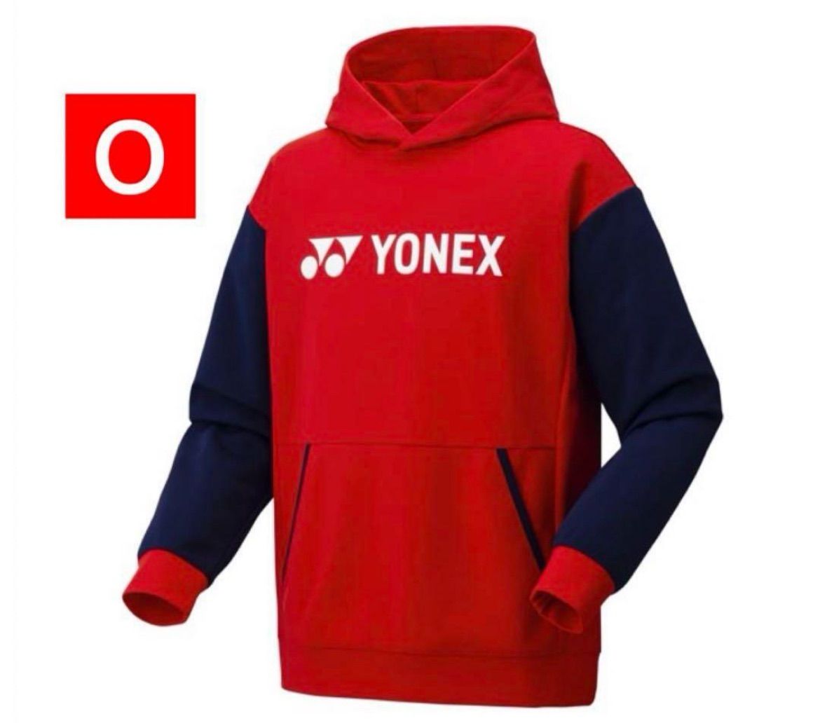 YONEX 25 ユニ パーカー カタログ未掲載 受注会 裏起毛 ヨネックス ウエア Ｏサイズ