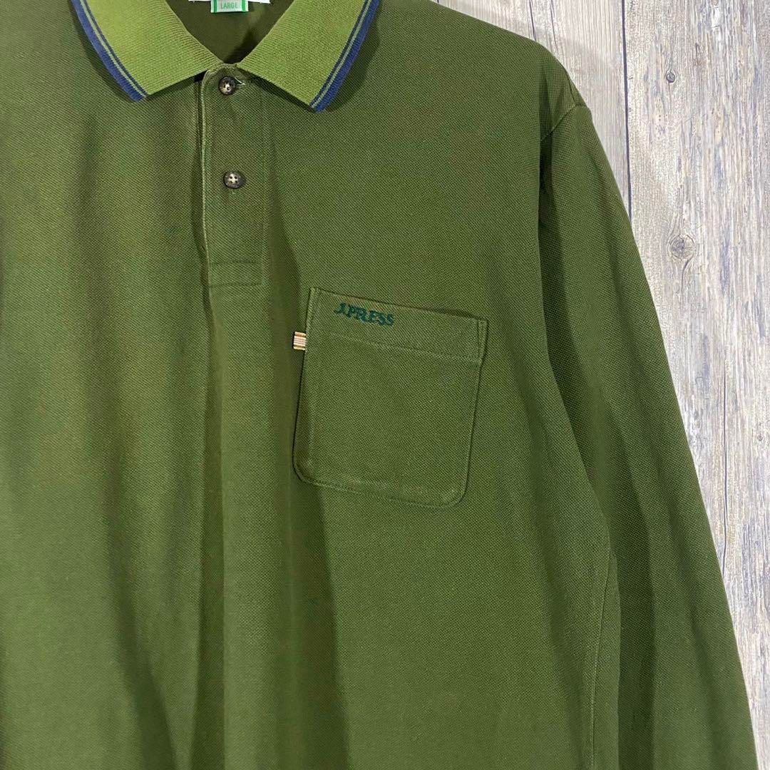 J.PRESS GOLF CLUB ジェイプレス ゴルフクラブ 長袖 ポロシャツ - メルカリ