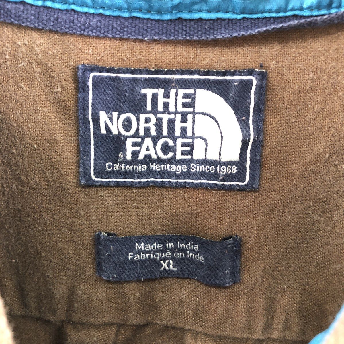 古着 ザノースフェイス THE NORTH FACE 長袖 コットンシャツ メンズXL/eaa367599