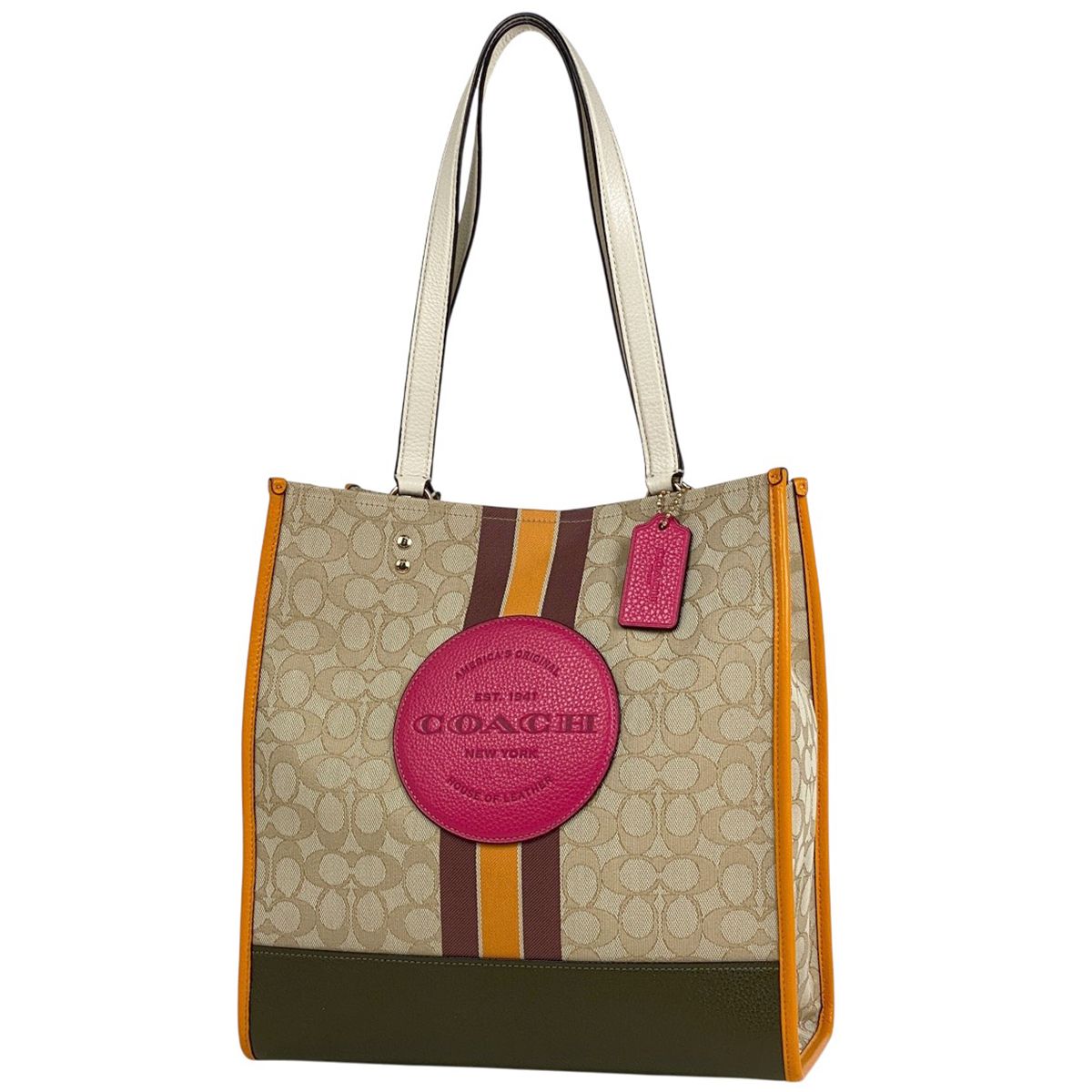 コーチ COACH デンプシー トートバッグ シグネチャー ロゴ トート 