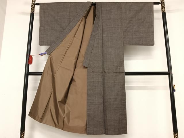 平和屋着物●男性　本場大島紬　アンサンブル　120亀甲　総詰　正絹　逸品　AAAV9070np 平和屋着物○男性 本場大島紬 アンサンブル 120亀甲 総詰 正絹 逸品