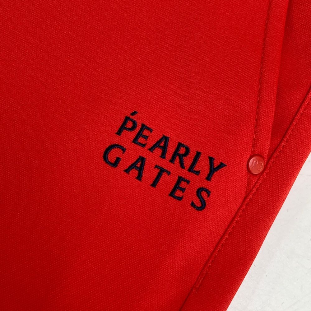 サイズ：4 PEARLY GATES パーリーゲイツ パンツ レッド系