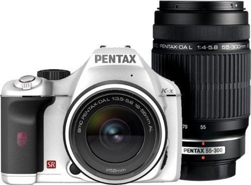 PENTAX K-r デジタル一眼レフカメラ ホワイト　ダブルズームキット Amazon | PENTAX デジタル一眼レフカメラ K-r Wズームキット