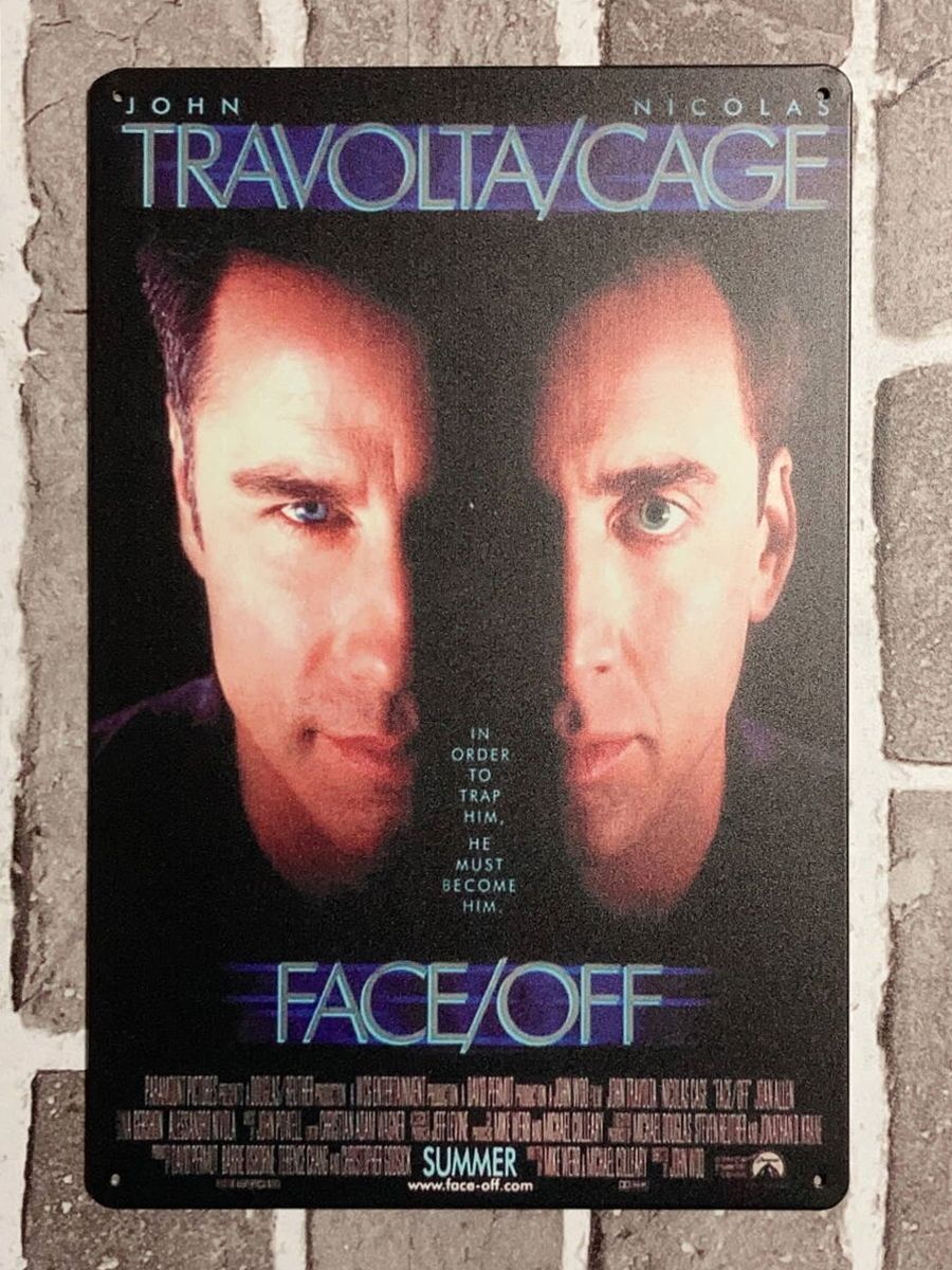 K699A3 フェイスオフ 映画 ポスター ニコラスケイジ ジョン・トラボルタ