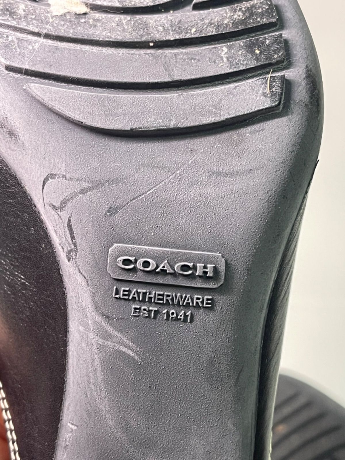 COACH コーチ　レザーミュール　パンプス　レディース y2k