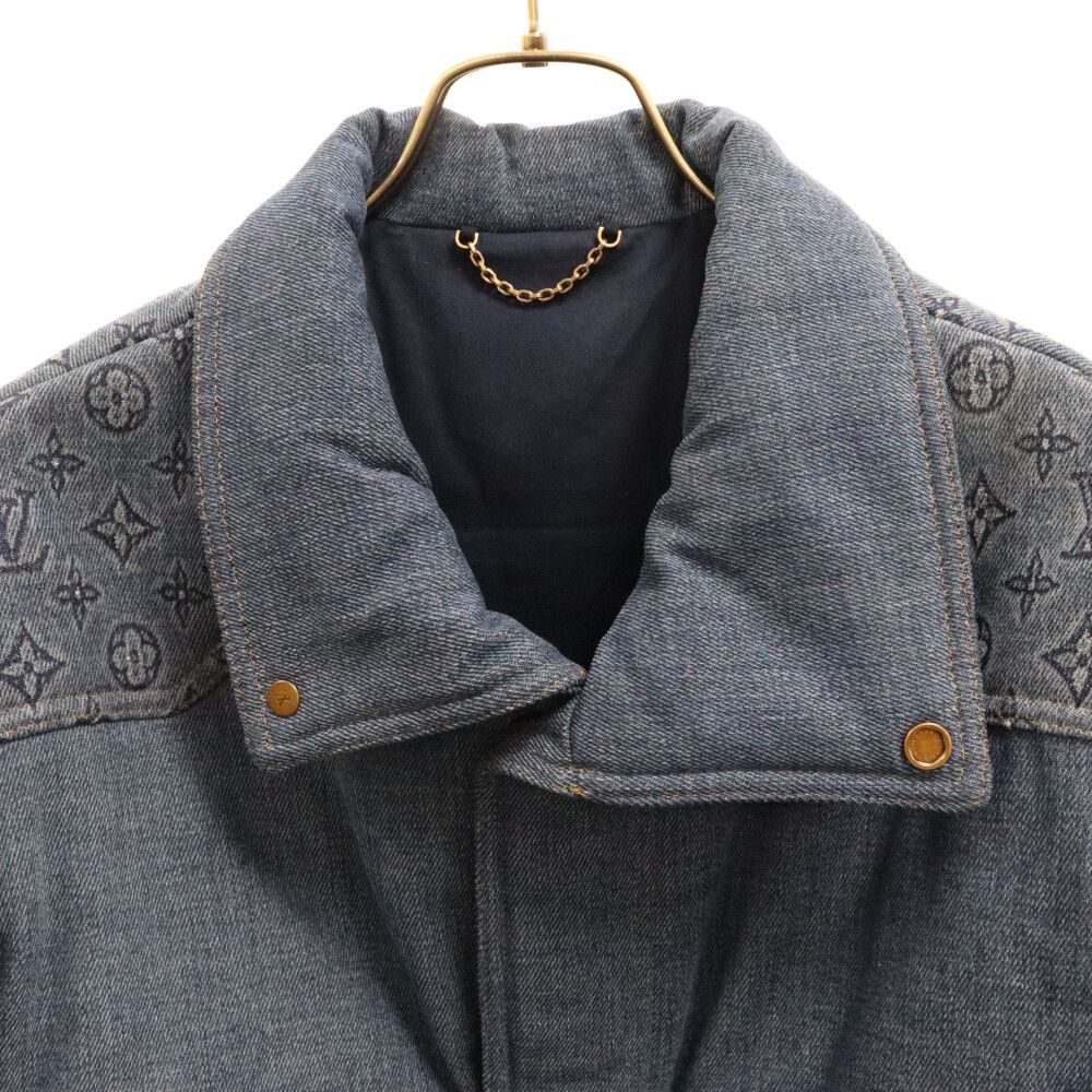 LOUIS VUITTON 23SS モノグラム パデッド デニムジャケット