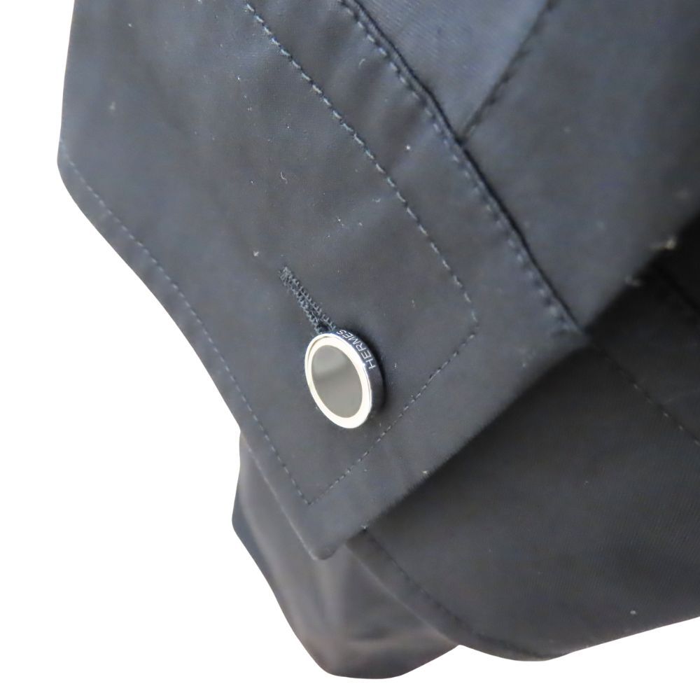 中古】エルメス シャツドレス シャツワンピース コットンツイル