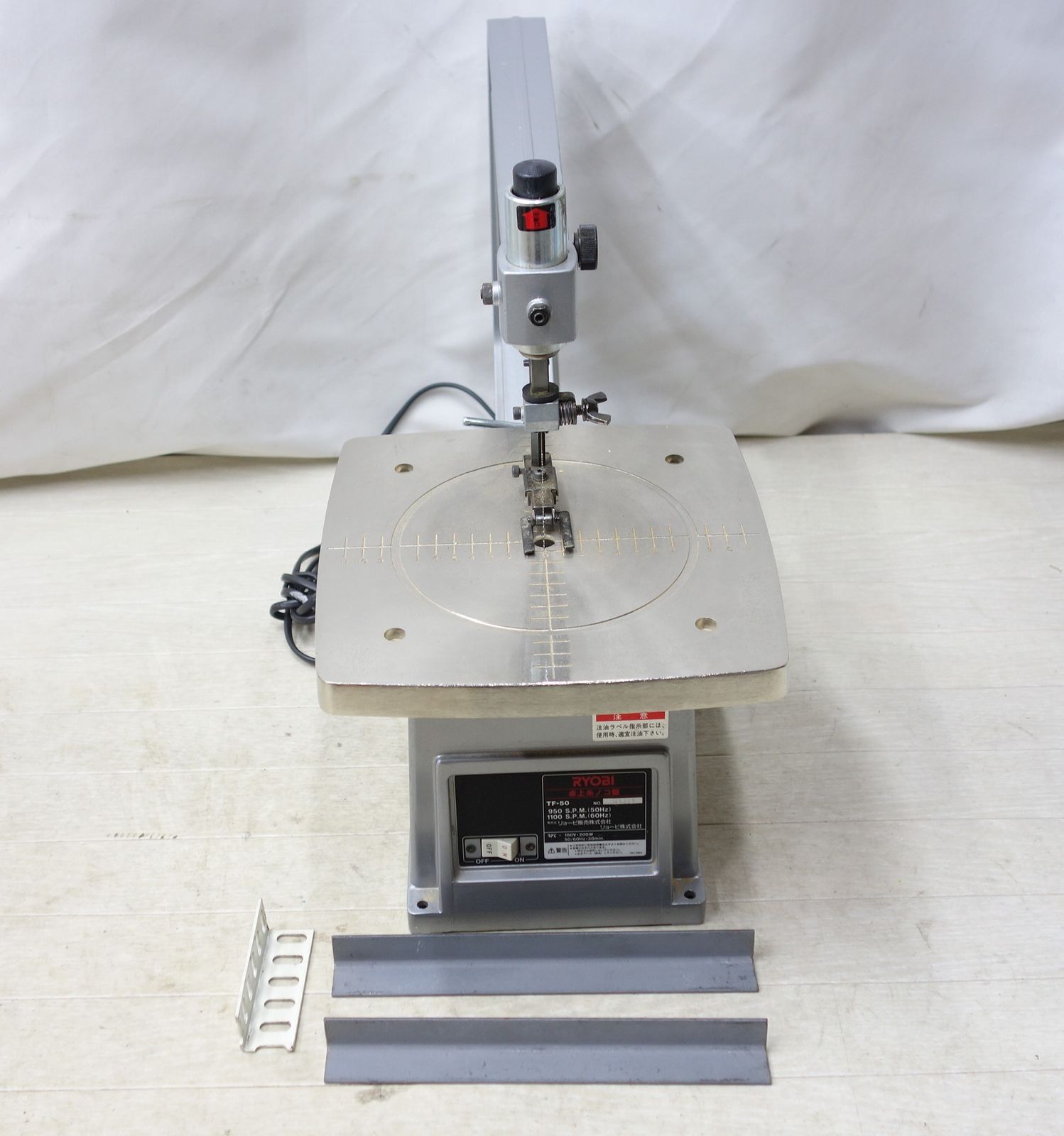 [送料無料] RYOBI リョービ 卓上糸ノコ盤 TF-50 糸鋸 切断機 電動工具 100V 50/60Hz