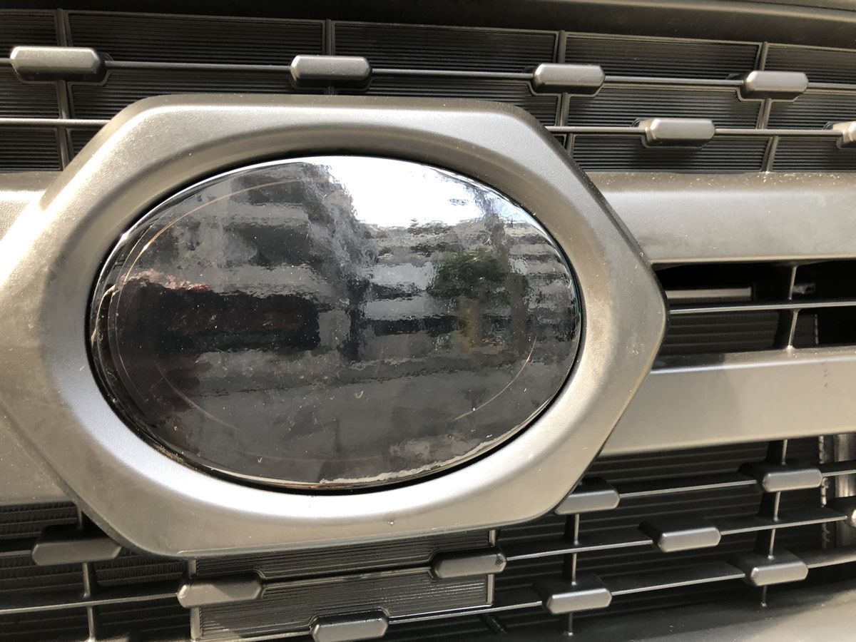 Tint+何度も貼れる エンブレム スモークフィルム RAV4 50系(ブラックスモーク5％) MXAA52/MXAA54/AXAH52/AXAH54 ラブ4 rav4