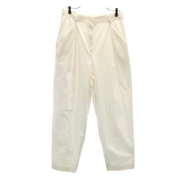 クリッツア USA製 タックパンツ 16 ホワイト系 KRIZIA ビッグサイズ  