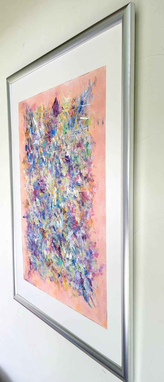 香水 / 抽象画 77×56㎝ B2 額縁セット 原画1点のみ モダンアート 香水 / 抽象画 77×56㎝ B2 額縁セット 原画1点のみ モダンアート