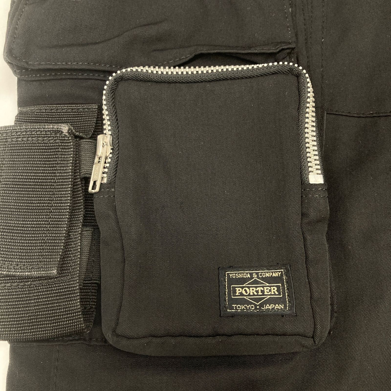  COMMEdesGARCONS JUNYA コムデギャルソンジュンヤワタナベ ×ﾎﾟｰﾀｰ WO-P 003 ﾌﾞﾗｯｸ ﾀｸﾃｨｶﾙ ﾊｰﾌﾊﾟﾝﾂ M その他 パンツ