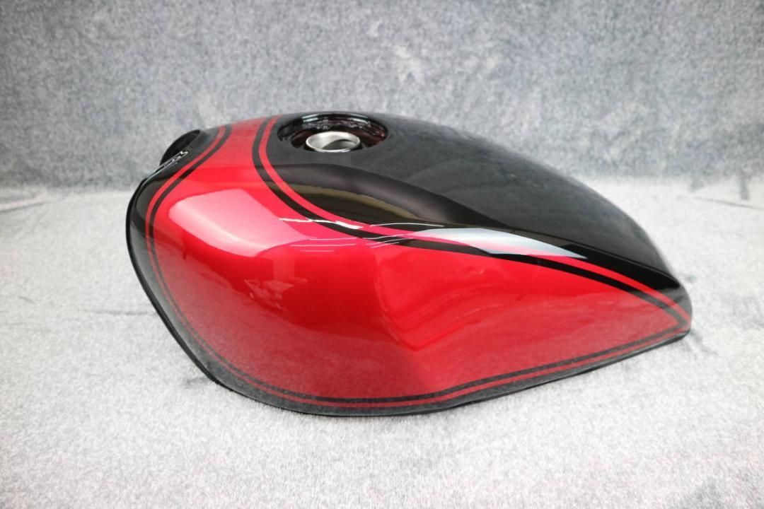 ゼファーΧ　火の玉　外装　セット　黒赤　ワイドフェンダー/Z2 塗立て