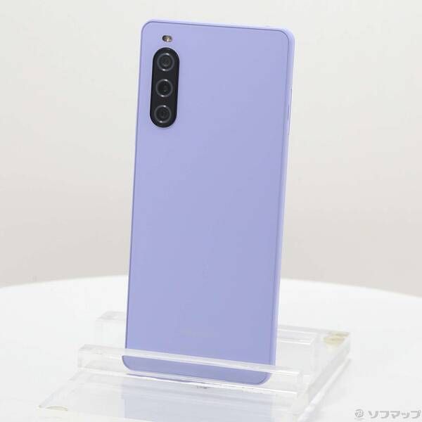 中古品〕 Xperia 10 V 128GB ラベンダー SO-52D docomo SIM