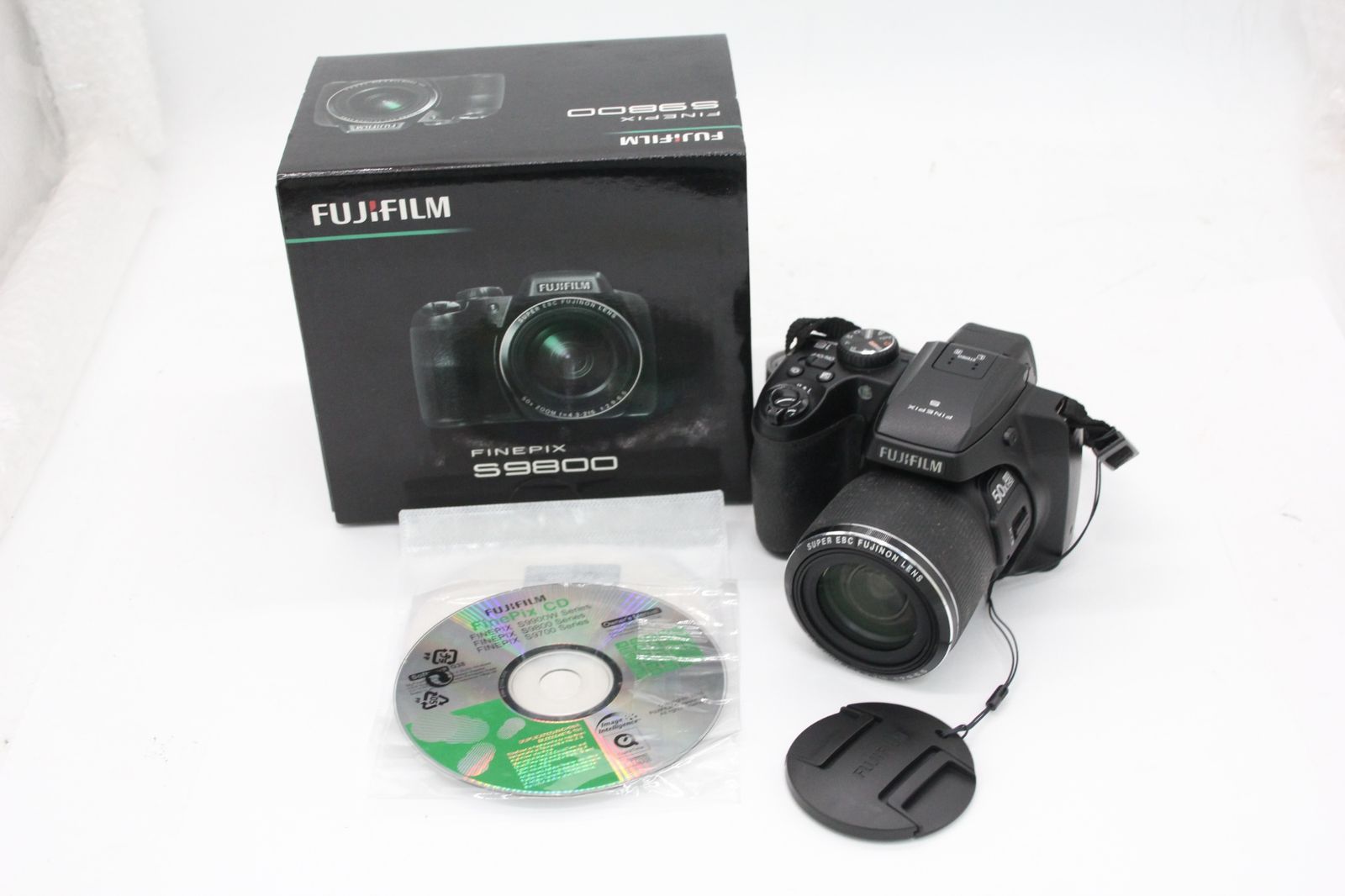 返品保証】 【便利な単三電池で使用可】フジフィルム Fujifilm Finepix S9800 50x 元箱付き コンパクトデジタルカメラ  v4092 - メルカリ