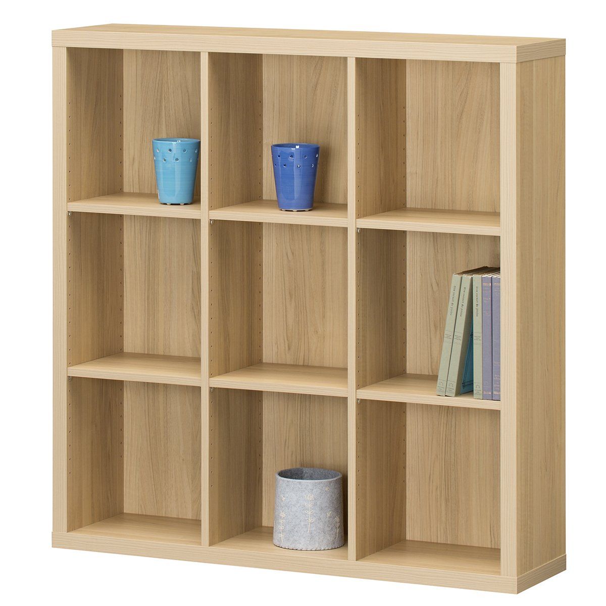 ナチュラルブラウン 本棚