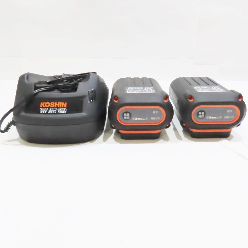 KOSHIN 工進 コオシン PA-413 PA-335 充電器 バッテリー セット 36V