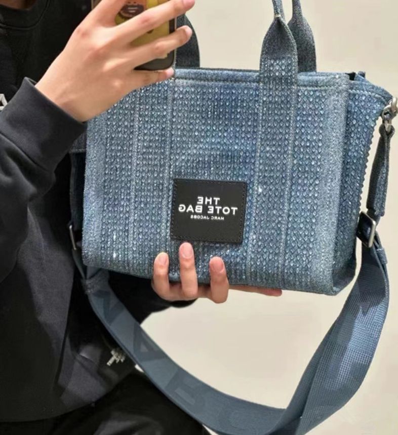 新品未使用 Marc Jacobs ザ ウーブン トートバッグ ミニ ハンドバッグ  