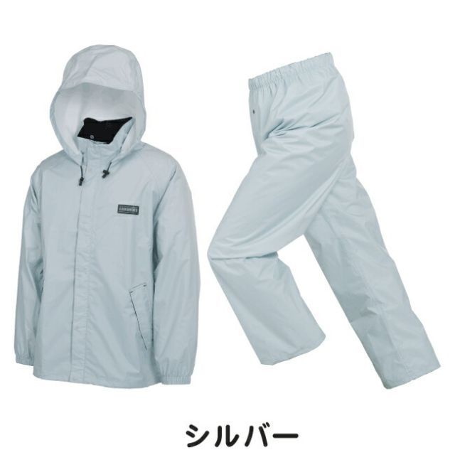  種類8 3 L シルバー レインウエア エントラント KN 3830 レインコート 小物