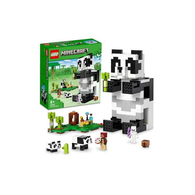 レゴ LEGO マインクラフト パンダの楽園 おもちゃ 玩具 プレゼント 誕生日 ブロック クリスマス 男の子 女の子 子供 8歳 9歳 10歳 小学生 マイクラ Minecraft グッズ 動物 生き物 0