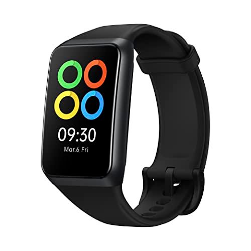 OPPO Band 2 マットブラック スマートウォッチ 1.57インチ 有機EL 大型ディスプレイ 最長14日間のバッ